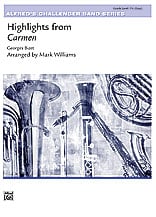 Carmen Concert Band sheet music cover Thumbnail